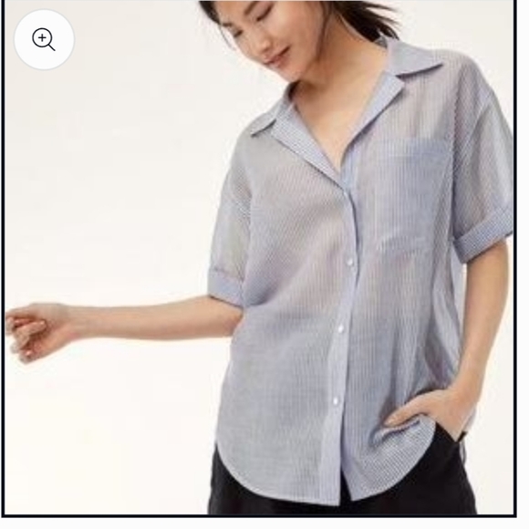 Aritzia the Group Babaton Withers Button Up Shirt - Picture 2 of 12